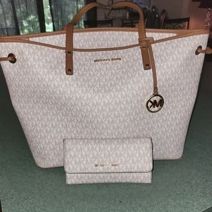 Michael Kors purse and wallet